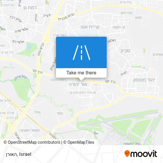 Карта האורן