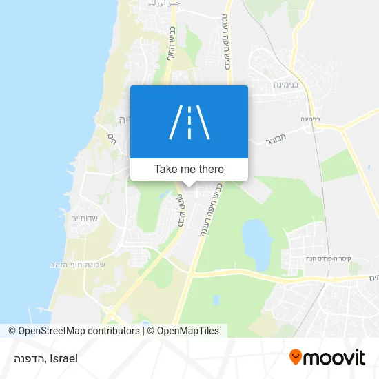 Карта הדפנה