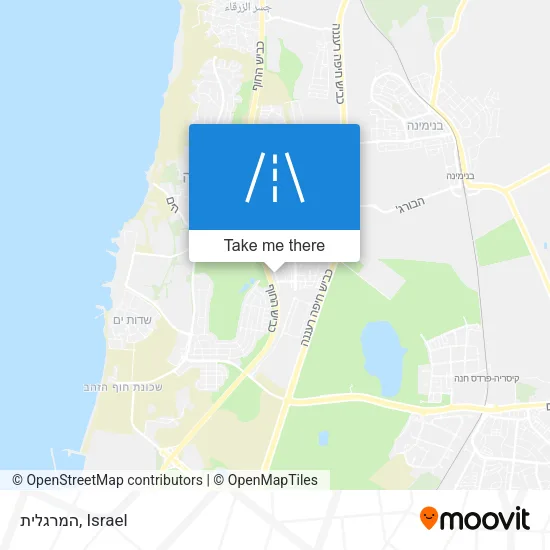 המרגלית map