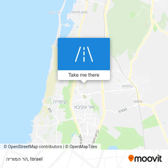 Карта הר המוריה