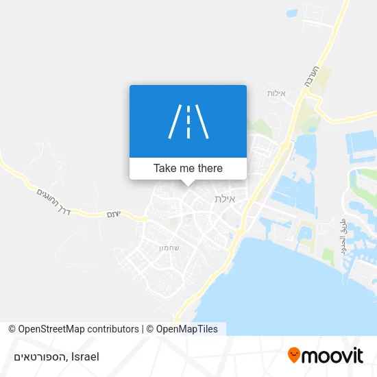 Карта הספורטאים