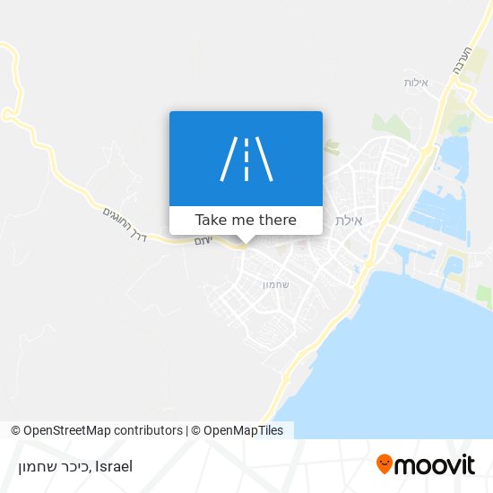 כיכר שחמון map