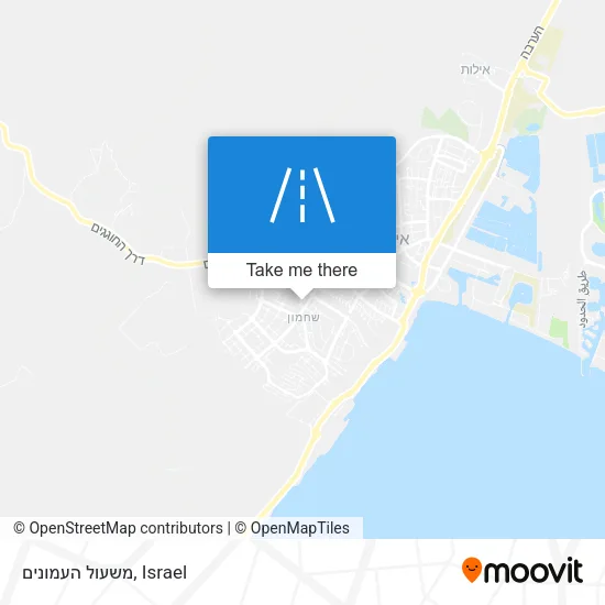 Карта משעול העמונים