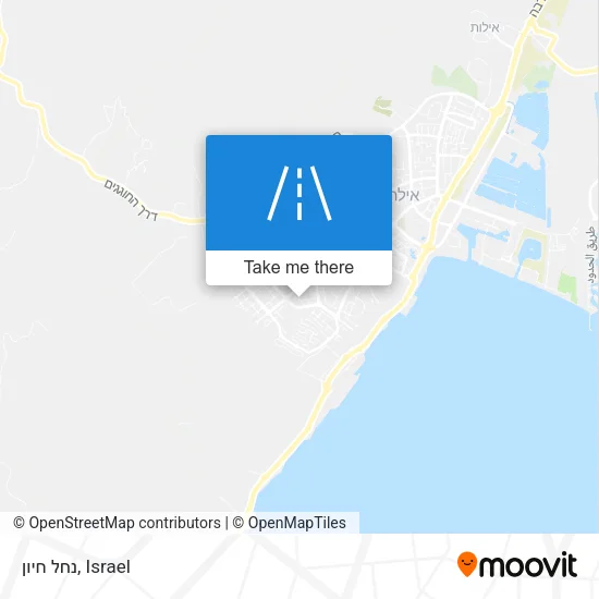 Карта נחל חיון