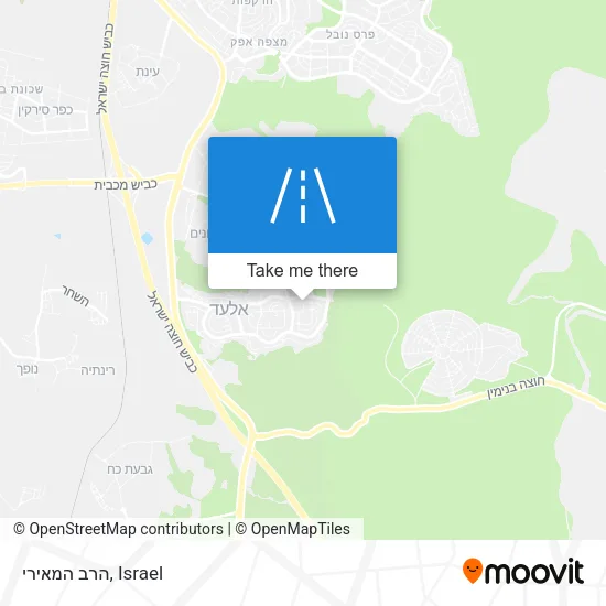 Карта הרב המאירי
