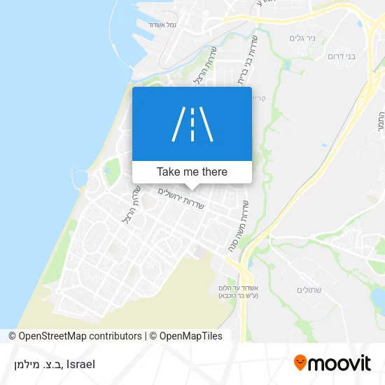 Карта ב.צ. מילמן