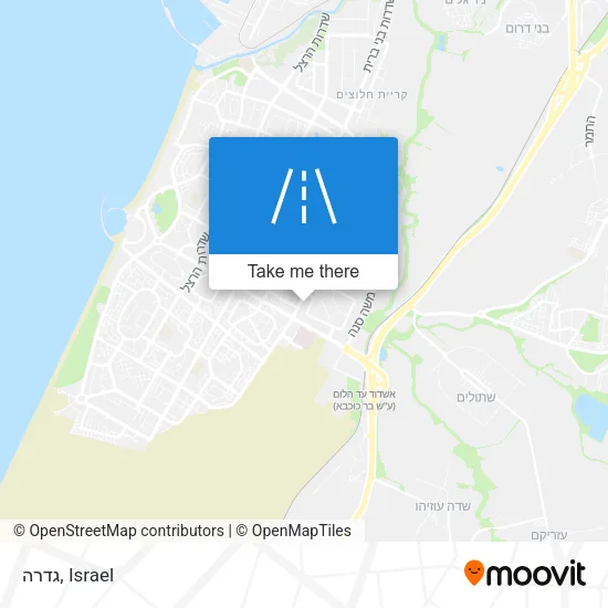 Карта גדרה
