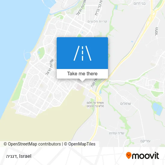 Карта דגניה