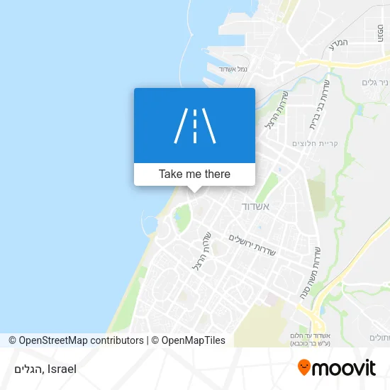 Карта הגלים