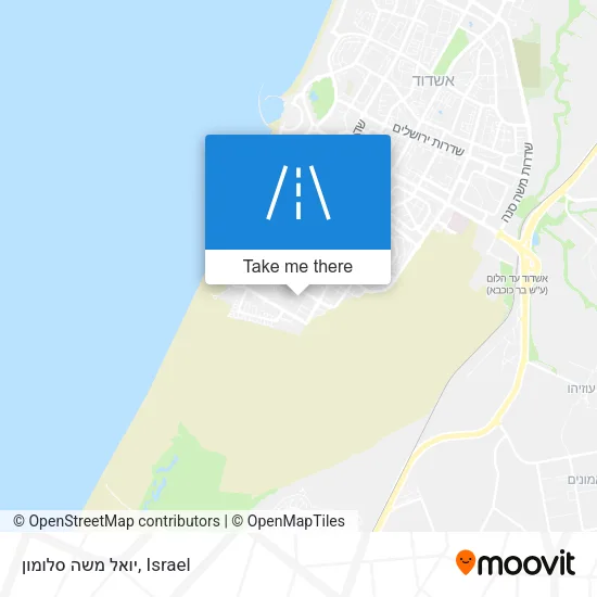 Карта יואל משה סלומון