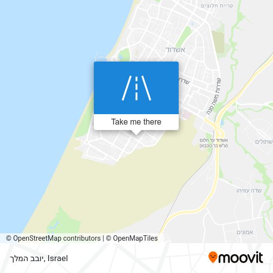 יובב המלך map