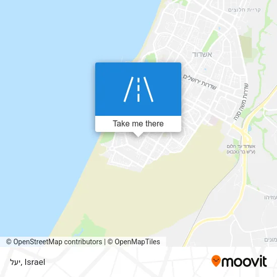 Карта יעל