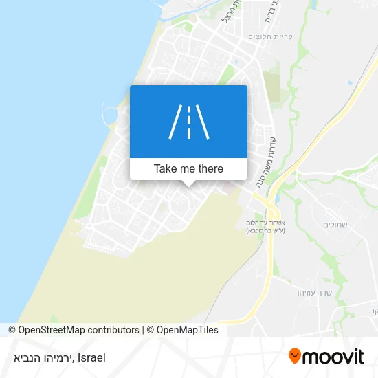 Карта ירמיהו הנביא