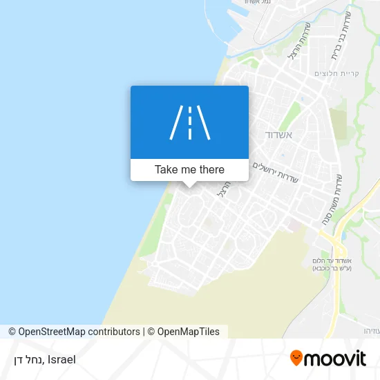 Карта נחל דן