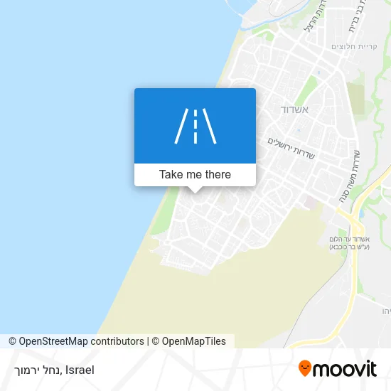 Карта נחל ירמוך