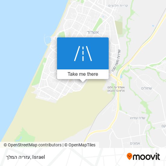 עזריה המלך map