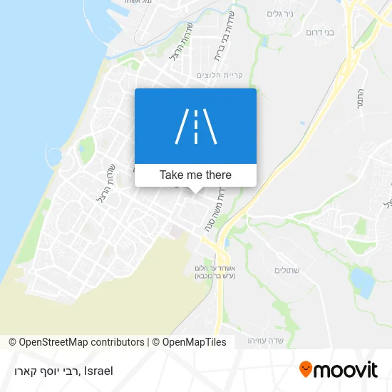 Карта רבי יוסף קארו