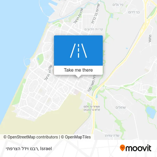 Карта רבנו וידל הצרפתי