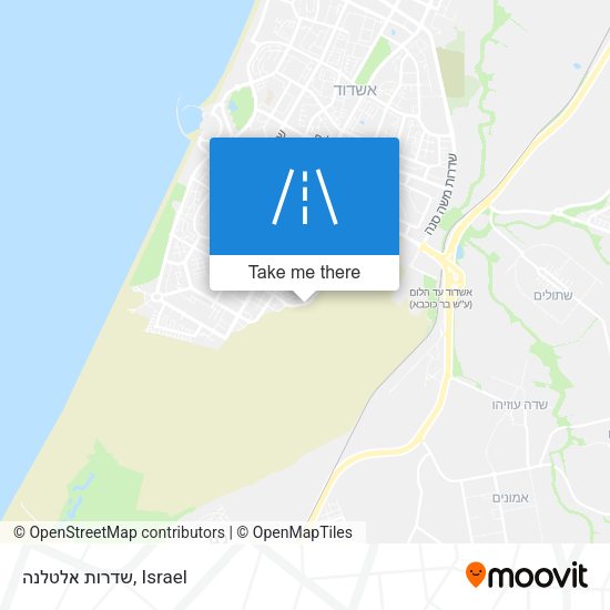 שדרות אלטלנה map