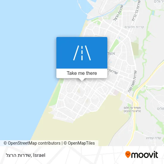 Карта שדרות הרצל