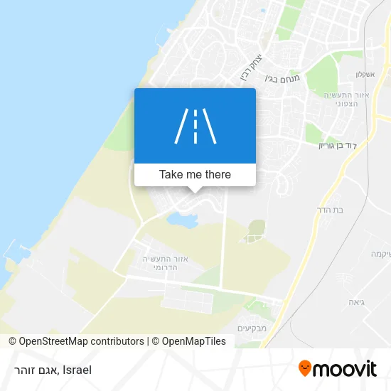 Карта אגם זוהר