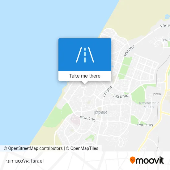 Карта אלכסנדרוני