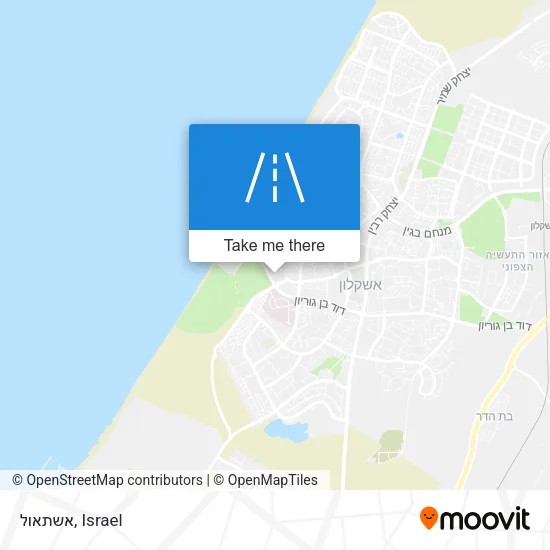Карта אשתאול