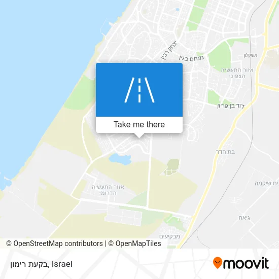 Карта בקעת רימון