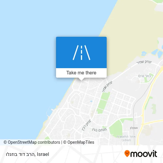 Карта הרב דוד בוזגלו