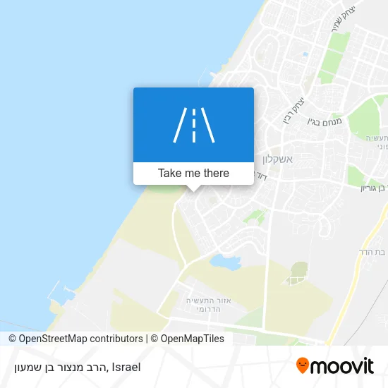 Карта הרב מנצור בן שמעון