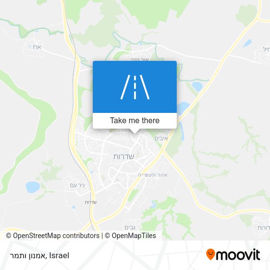 אמנון ותמר map