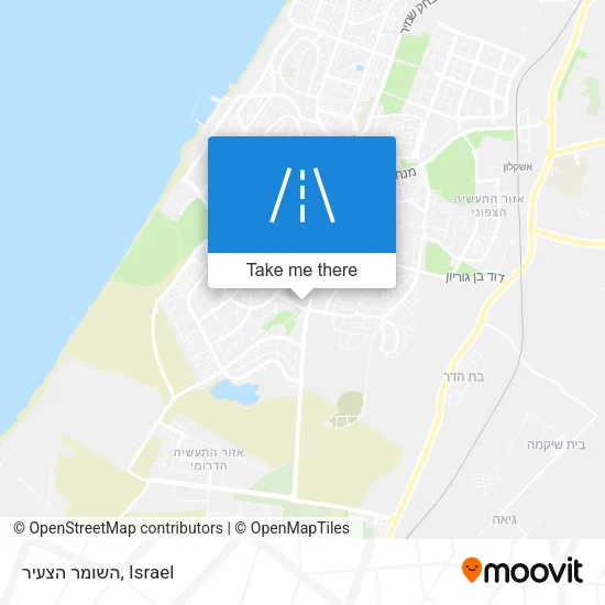 Карта השומר הצעיר