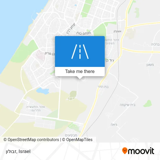 Карта זבולון