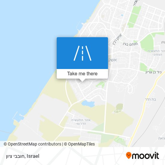 חובבי ציון map