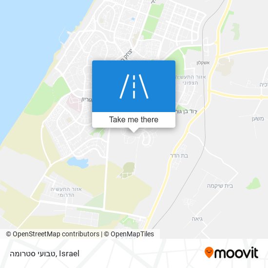 טבועי סטרומה map