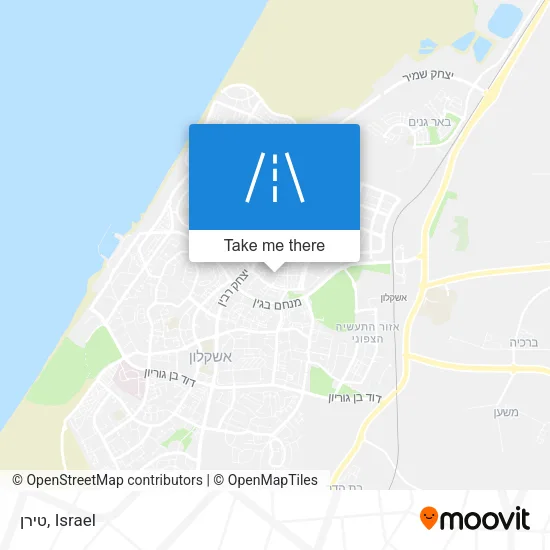 Карта טירן