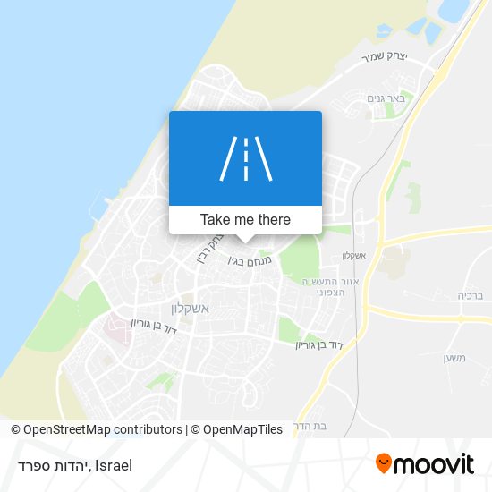 יהדות ספרד map