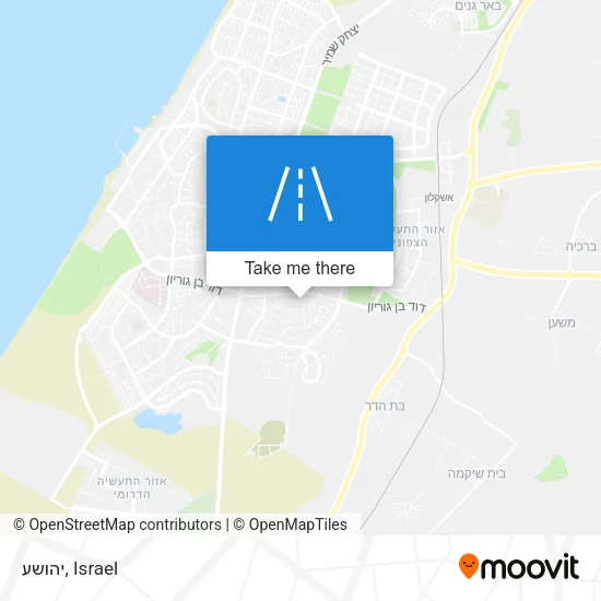 Карта יהושע