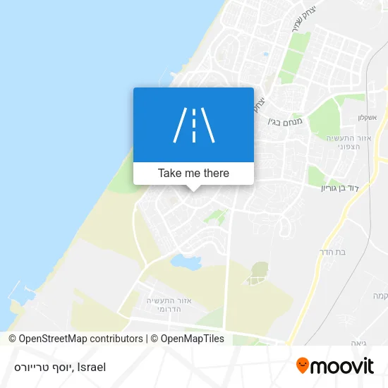 Карта יוסף טרייורס