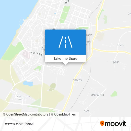 Карта יוסף שפירא