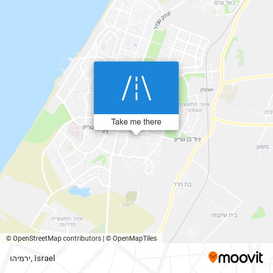 ירמיהו map