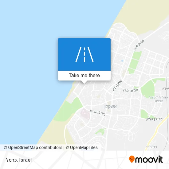 Карта כרמל