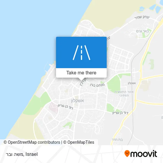 Карта משה ובר