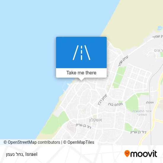 Карта נחל נעמן