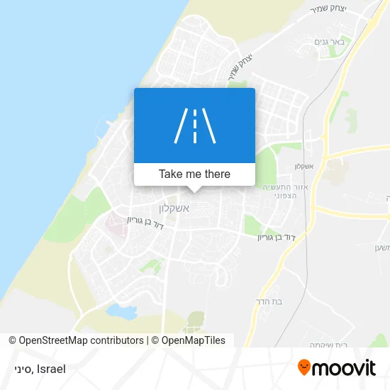 Карта סיני