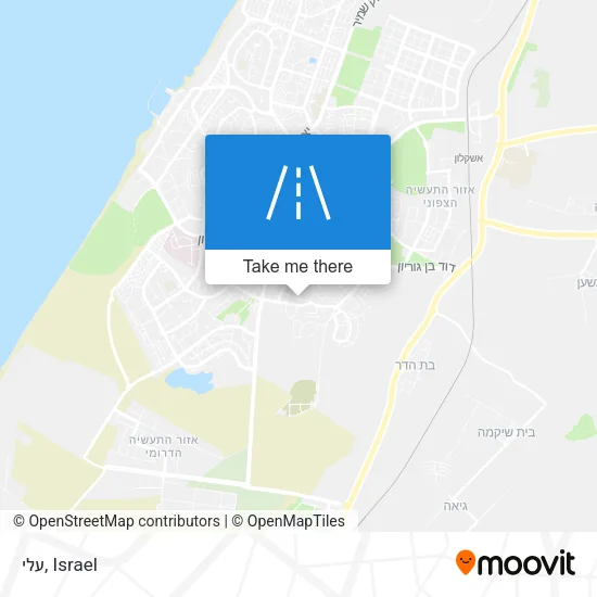 Карта עלי