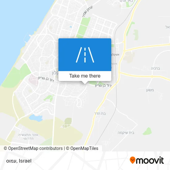 Карта עמוס