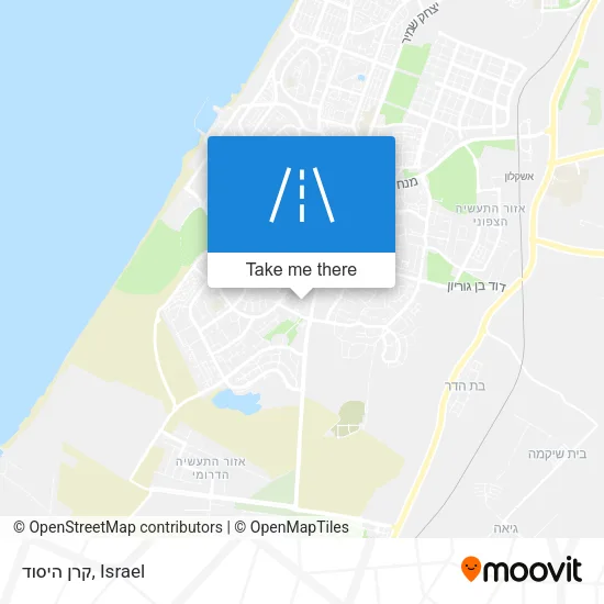 Карта קרן היסוד
