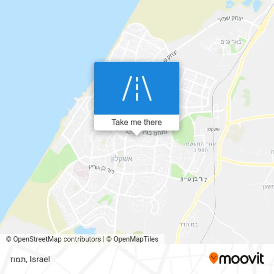 Карта תמוז