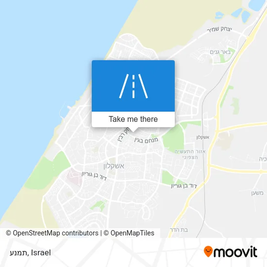 Карта תמנע